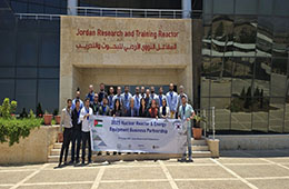 سعدت إدارة المفاعل النووي الأردني للبحوث والتدريب (JRTR) بالمشاركة في فعالية شراكة أعمال معدات المفاعلات النووية